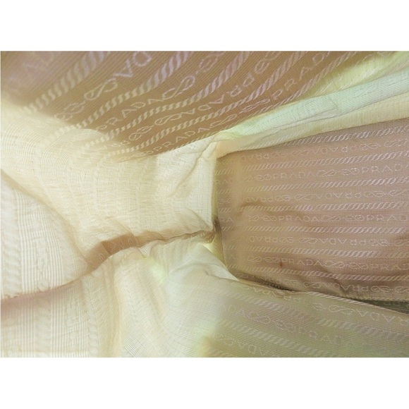 Prada Light Blue and Cream Backpack - Picture 10 of 14